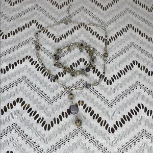 Lia Sophia Necklace and Bracelet Set